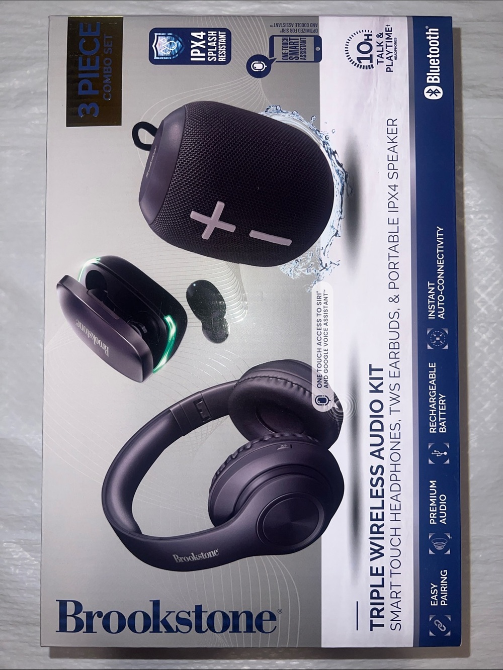 Brookstone Triple Wireless Audio Kit (3 PIECE COMBO SET)